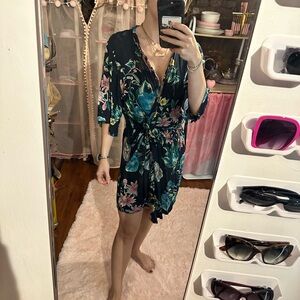 💕 comfy floral robe